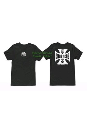 West Coast Chopper 2 Sides Graphic Black T-shirt