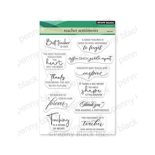 Penny Black Clear Stamps - Teacher Sentiments 30-826