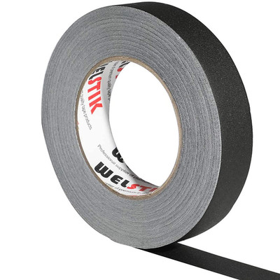 Black Gaffer Tape 1 Inch 1'' X 60 Yards-Heavy Duty Gaffers Tape for Cables,Photog