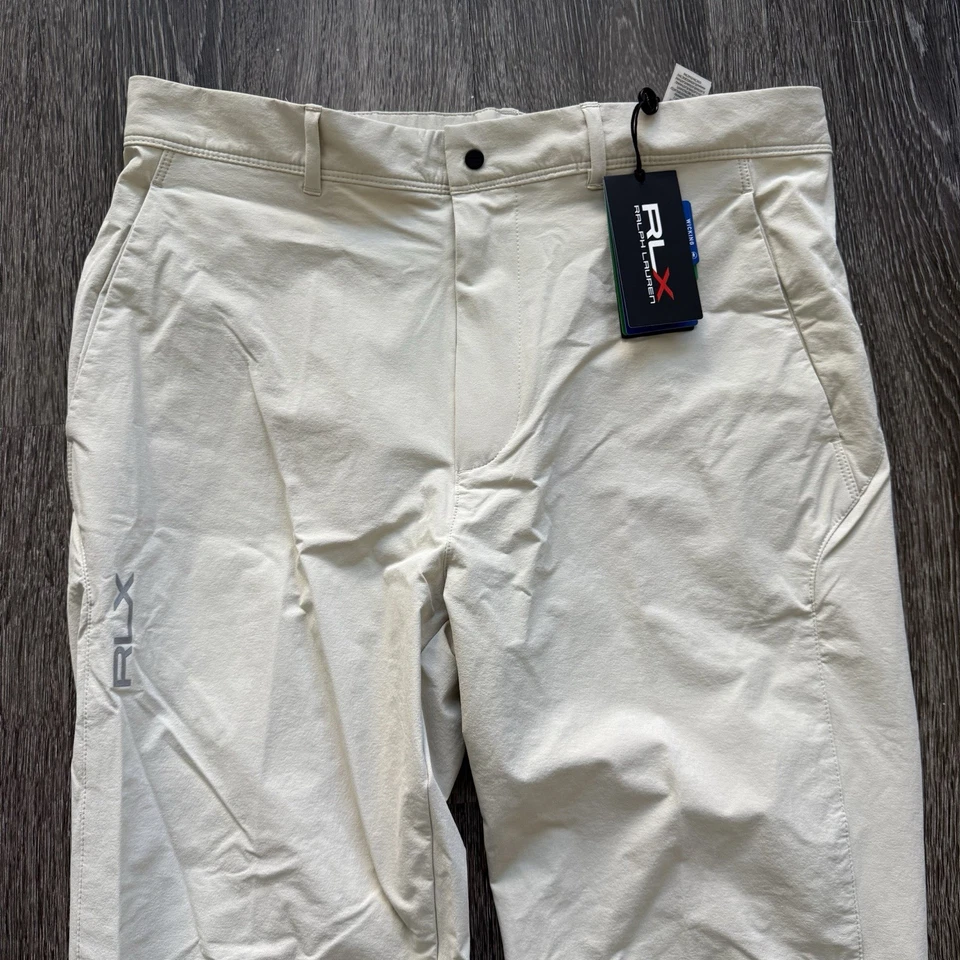 NWT $138 RLX Ralph Lauren Pants Mens Sand Golf Stretch Lightweight 32x34 - image 2 of 4