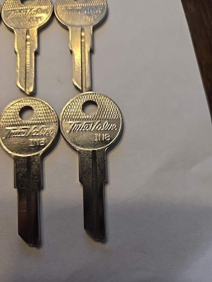 True Value IN8-TRV Key Blank For Ilco Lockset - LOT OF 19 wowza ...