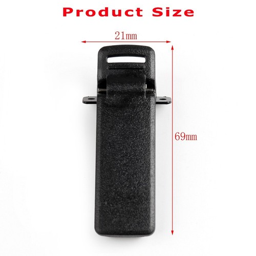 Premium Real Handheld Radio Walkie Talkie Baofeng UV-5R UV-5RA Plastic Belt Clip - Picture 3 of 6