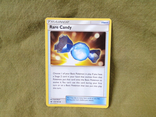 Pokemon Trading Card - Sun & Moon: Rare Candy 129/149