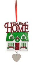 Our First Home Christmas Ornament