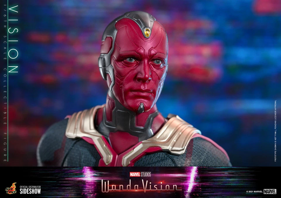 Hot Toys Marvel Wandavision Vision Sixth Scale Collectible Figure New In Stock - Image 3 of 4