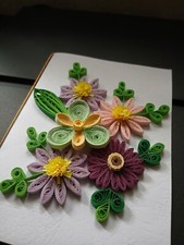 Blank Handmade Quilling cards, Birthday Cards,Greeting cards for any occasion