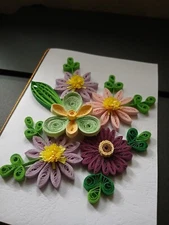 Blank Handmade Quilling cards, Birthday Cards,Greeting cards for any occasion