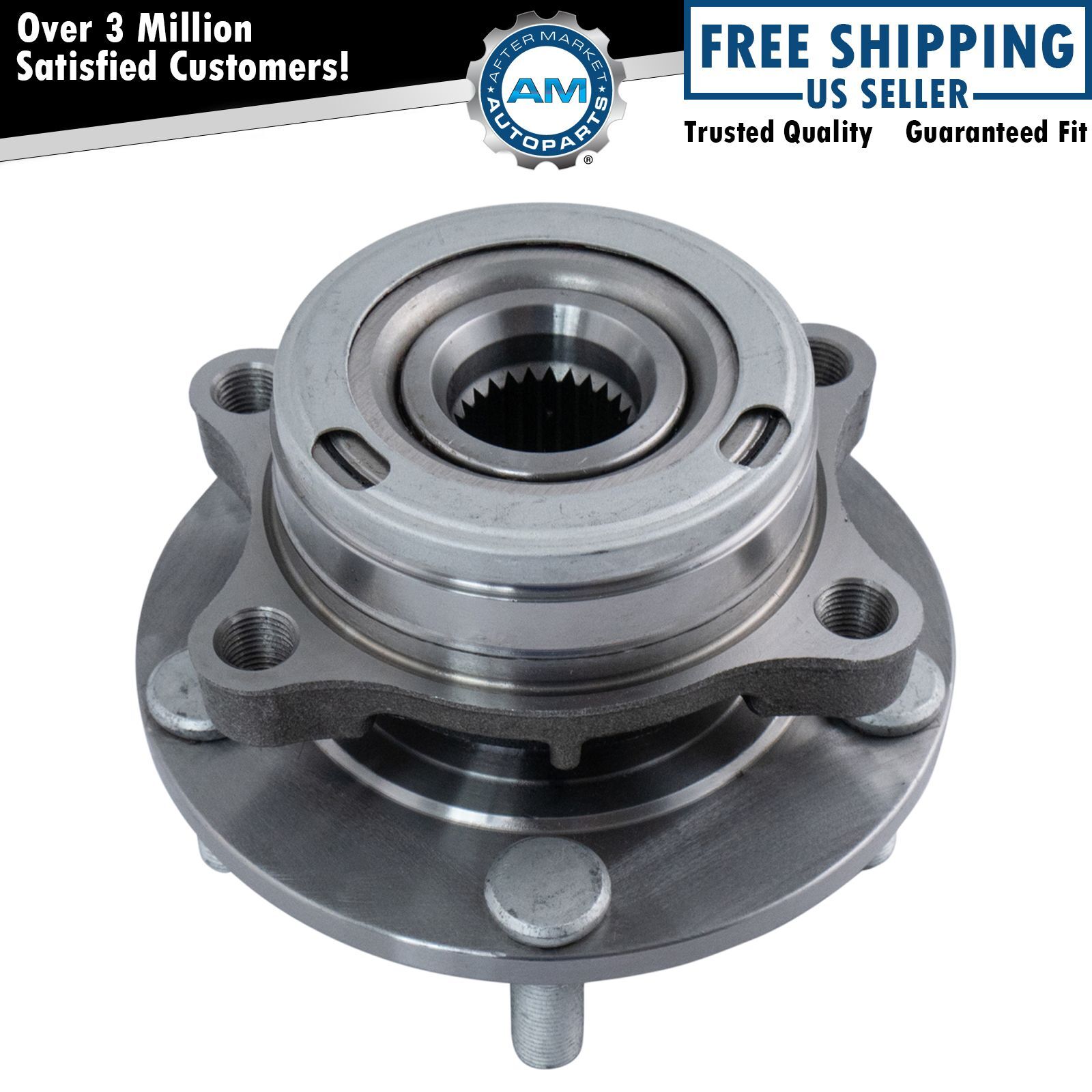 Wheel Bearing & Hub Assembly Front Driver or Passenger Side for G35X