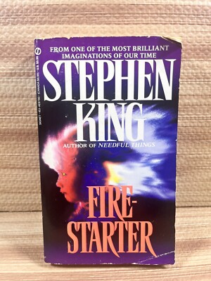 Firestarter by Stephen King 1981 First Edition Signet  Paperback