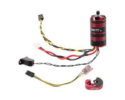 Furitek Unity24 PRO 3500KV 2in1 Micro FOC Brushless System für SCX24 FUR2584 