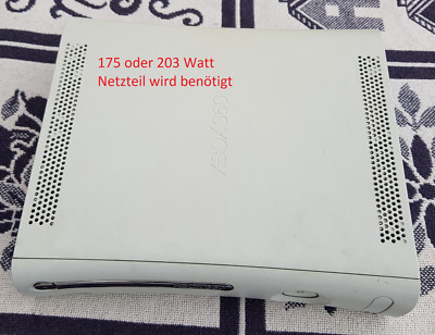 Microsoft Xbox 360 Konsole PRO HDMI Weiß Spielekonsole ohne Zubehör (PAL) ERSATZ