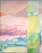 Original Fine Art Impressionism Abstract Painting on Canvas