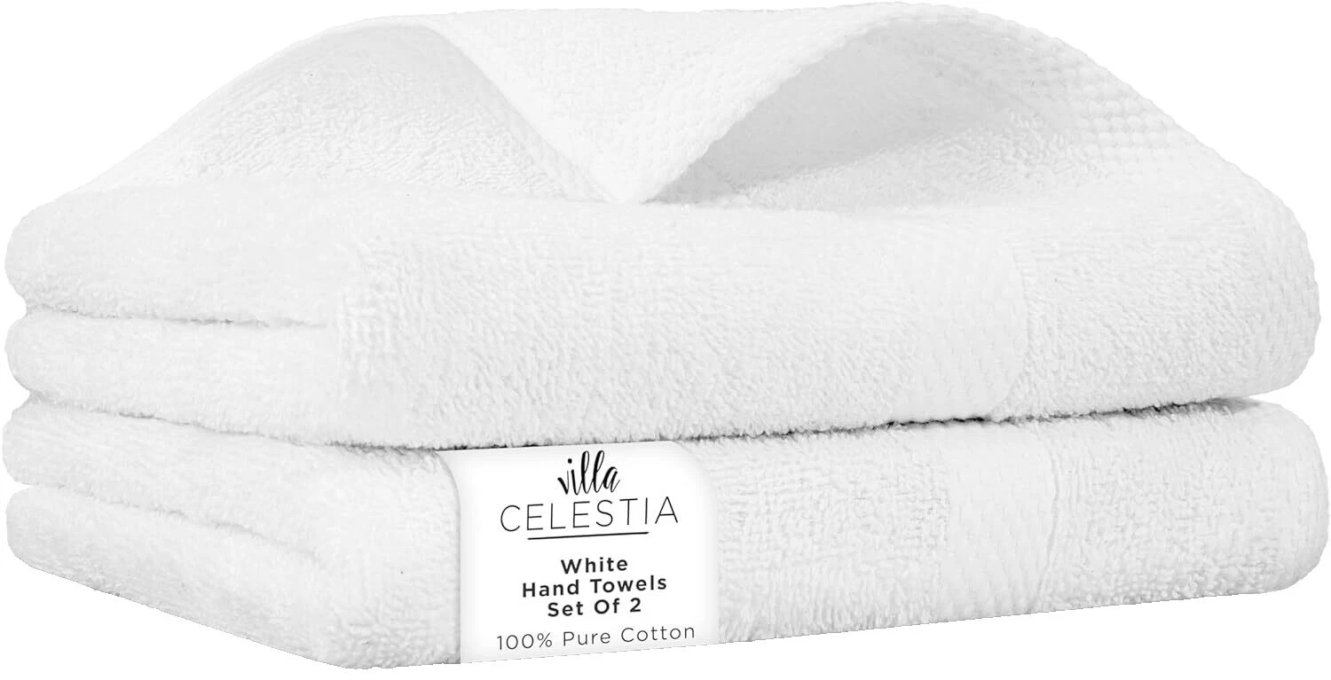 White 100% Cotton Bath Sets Covers