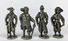 Vintage Kinder Surprise Spanish Conquesator Die Cast Iron Miniature Figurine Lot