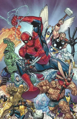 Marvel Tales Origins of Marvel Comics #1 1:50 Nick Bradshaw Virgin Variant 2022