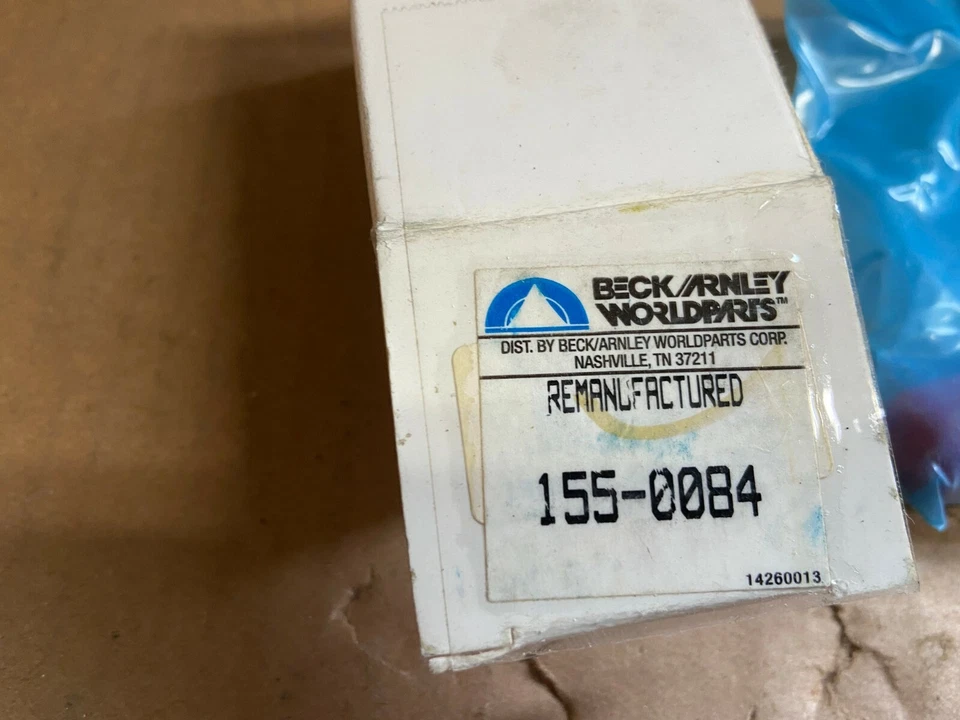 Beck Arnley 155-0084 Remanufactured Fuel Injector 1993-1995 Honda Civic Del Sol - Image 2 of 3