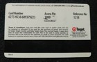 TARGET GIFT CARD AUSTRALIA TA018 Birthday Cake Hat Cat Elephant Rabbit NO VALUE  — photo 2
