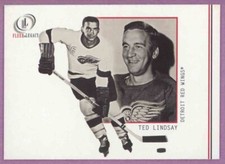 2001 01-02 FLEER LEGACY DETROIT RED WINGS TED LINDSAY #35