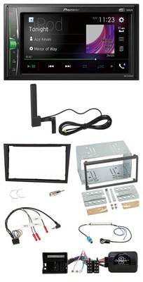 Pioneer MP3 DAB Steering Wheel 2DIN Bluetooth Car Stereo for Vauxhall Corsa D 2006-2008 Stea