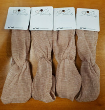 4 Pack: Scunci Ali Fedotowsky Twisted Textured Headwrap Neutral  6639 -R9P4a