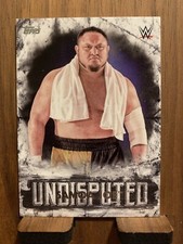 2018 Topps WWE Undisputed - #37 Samoa Joe