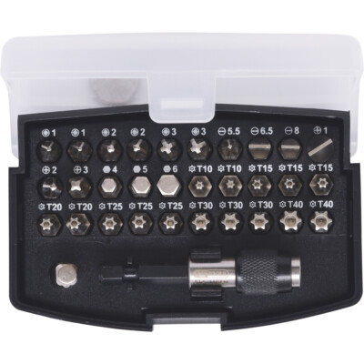 KS Tools 1/4'' Bit Set, 32-Piece 911.2060
