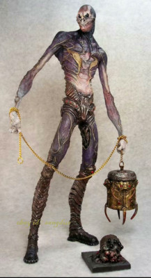 Unpainted Resin 34cm  Simon Lee Blood droplet seed Collectible Statue In Stock