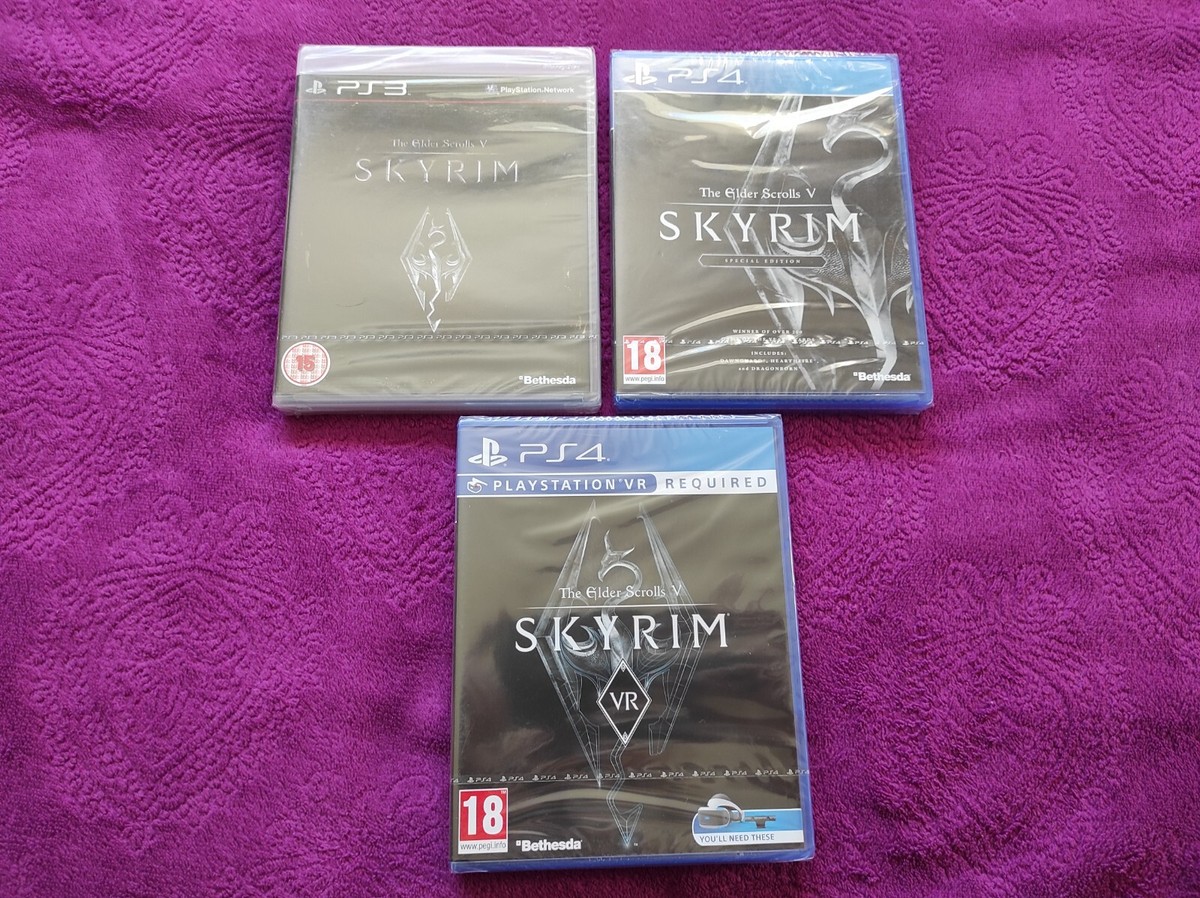 The Elder Scrolls V: Skyrim X3 Games Bundle Special Edition VR (PS3/PS4)