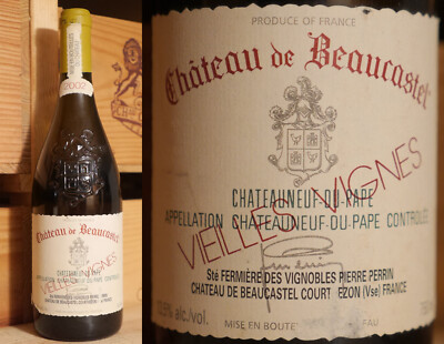 2002er Chateau de Beaucastel Chateauneuf du Pape Blanc Roussanne Vieilles Vignes