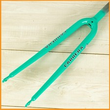 NOS CARRERA STAHLGABEL 1" RENNRAD 700c GEWINDEPIEL VINTAGE 90ER OLD CELESTE