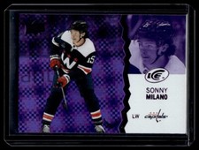 2023-24 Upper Deck Ice Purple Parallel Sonny Milano #75