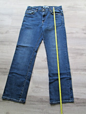 OLD NAVY Boys Jeans Denim Pants 14 Husky Adjustable waist navy cotton FREESHIP