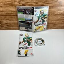 Madden NFL 09 (Sony PSP, 2008) CIB W/ Box & Manual Football