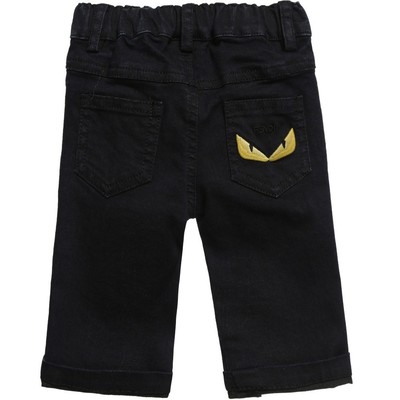 fendi monster jeans