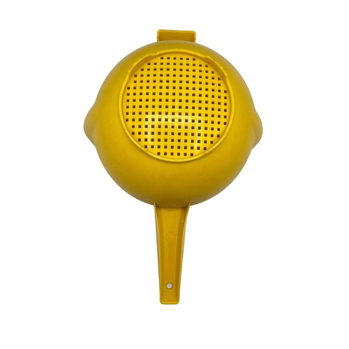 Colador Colador Vintage Tupperware 2 Qt Grande Amarillo 1523-7 Retro Años 70’s MCM - Imagen 8 de 9