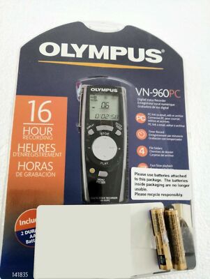 4 OLYMPUS VN-960PC 128 MB Interface Digital Voice Recorder with PC Link