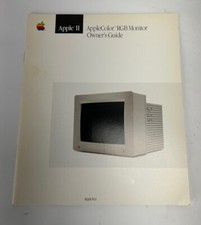 Apple IIGS AppleColor RGB Monitor Owner's Guide