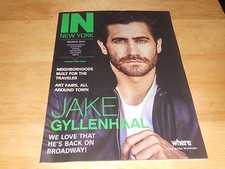 IN NEW YORK Mag Jake Gyllenhaal Broadway Sunday In The Park With George...2017