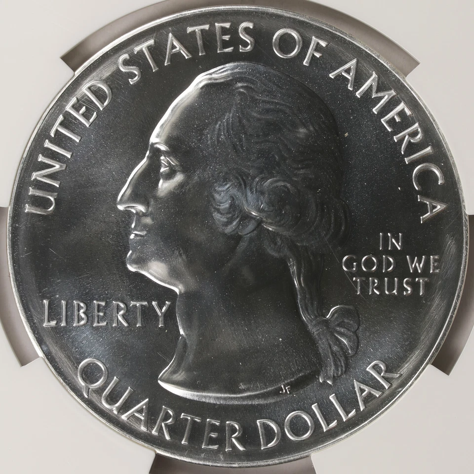 2016 Cumberland Gap ATB 5 oz Silver Quarter 25c NGC MS69PL - Image 4 of 4