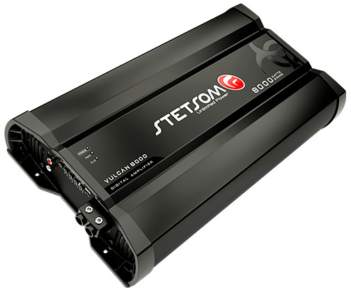2-ОМНЫЙ автомобильный усилитель звука Stetsom VULCAN 8000 мощностью 8000 Вт при 126 В Полнодиапазонный усилитель 8K 72790₽