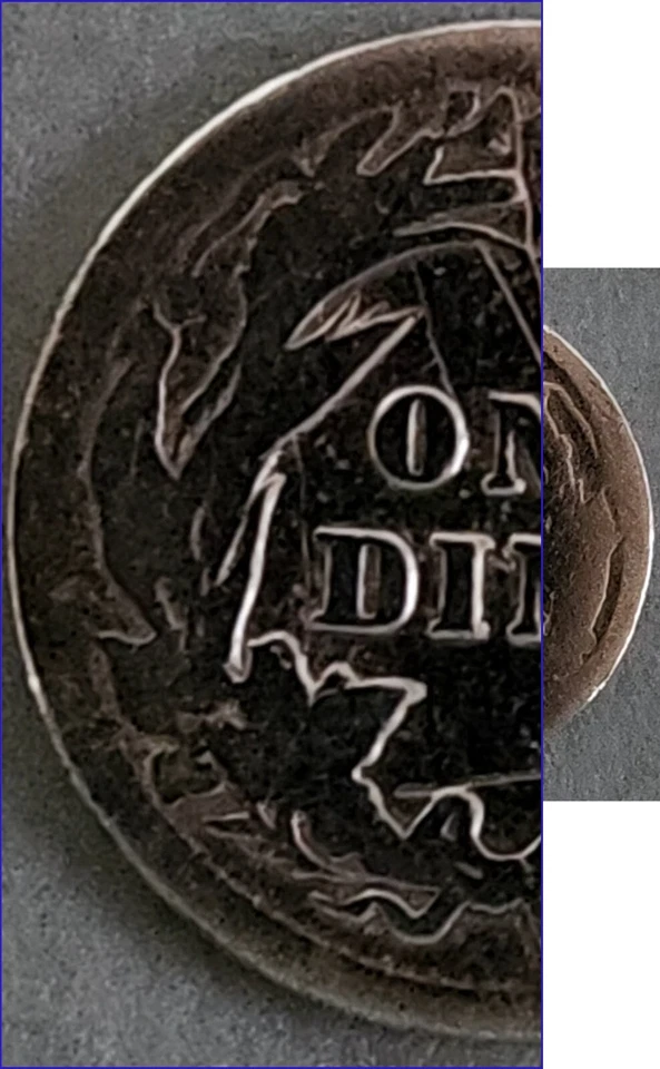 USA - 10 Cents - 1902 - Barber Dime - Silver 0.9 - 10C - Image 4 of 4