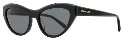 Ferragamo Cat Eye Sunglasses SF1103S 001 Black 55mm | eBay display picture 3