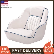 Pontoon Boat Seat Captain Bucket Seat Ergonomic High Density Foam Padding Seat