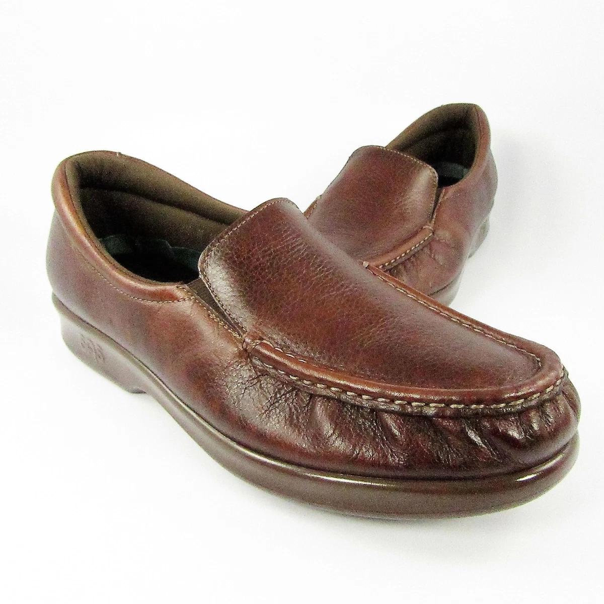 SAS Twin Tripad Comfort Womens 9 Brown Leather Slip On Loafers Made in USA il_fullxfull.2987072547_gbr7.jpg main image 2