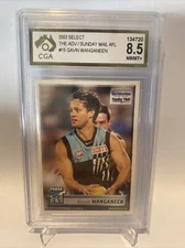 Gavin Wanganeen Port Adelaide 2003 Select Advertiser CGA Graded 8.5 Near Mint