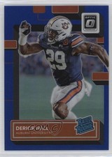 2023 Panini Chronicles Draft Picks Blue Prizm 40/99 Derick Hall #23 1m22