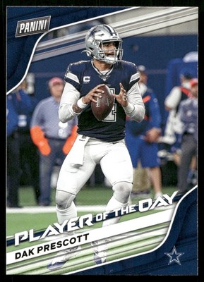 2020 Panini Player Of The Day Dak Prescott Dallas Cowboys #10