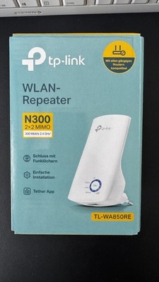 TP-Link TL-WA850RE WLAN Repeater 300Mbps Wi-Fi Range Extender Verstärker 2.4GHz
