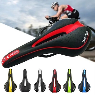 Extra Soft Gel Hollow MTB & Rennrad Sattel - stoßdämpfender ergonomischer Sitz