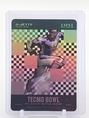 J-JETTS JUSTIN JEFFERSON 2026 BO JACKSON BATTLE ARENA BIG PIXEL STEEL Q4081